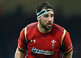 Scott Baldwin in action for Wales