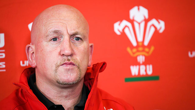 Shaun Edwards at Wales press conference