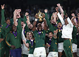 South Africa celebrate winning the 2019 Rugby World Cup