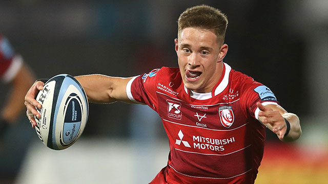 Stephen Varney in action for Gloucester Rugby