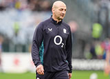 Steve Borthwick at Italy v England match during 2026 Six Nations