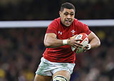 Taulupe Faletau in action for Wales