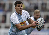 Tommy Allan playing for Harlequins