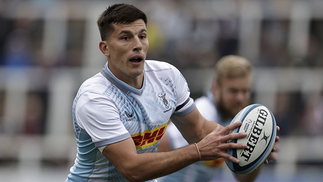 Tommy Allan playing for Harlequins