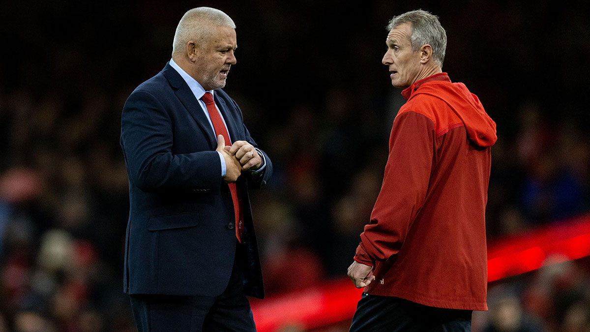 Warren Gatland and Rob Howley