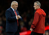 Warren Gatland and Rob Howley