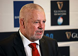 Warren Gatland at 2024 Six Nations launch event