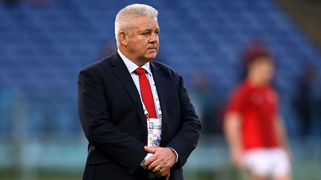 Warren Gatland before Italy v Wales match in 2019 Six Nations