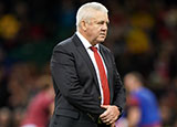 Warren Gatland before Wales v Italy match in 2024 Six Nations