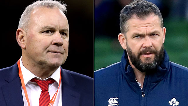 Wayne Pivac and Andy Farrell