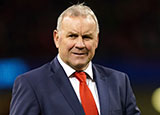 Wayne Pivac at Wales v Australia match during 2021 Autumn Internationals