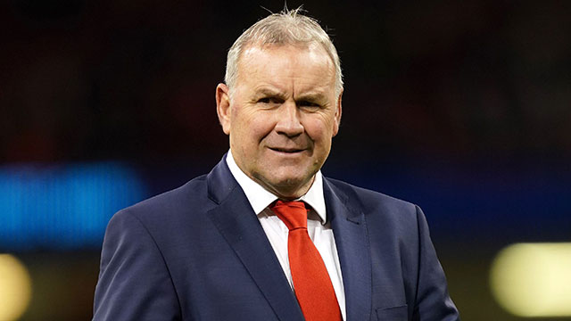 Wayne Pivac at Wales v Australia match during 2021 Autumn Internationals